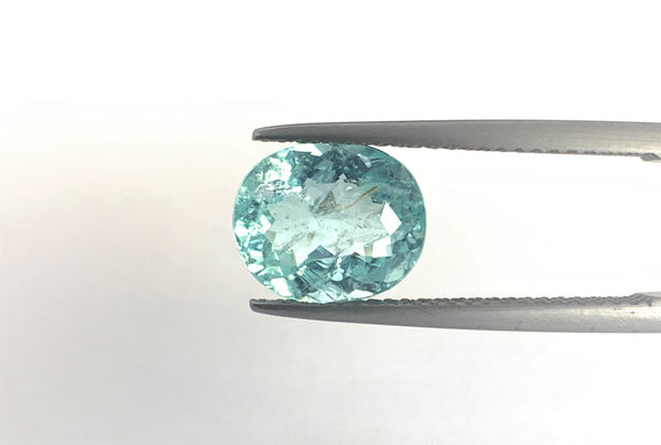 Natural Paraiba Tourmaline 2.98 CTS, Beautiful greenish Blue in color for Sale!