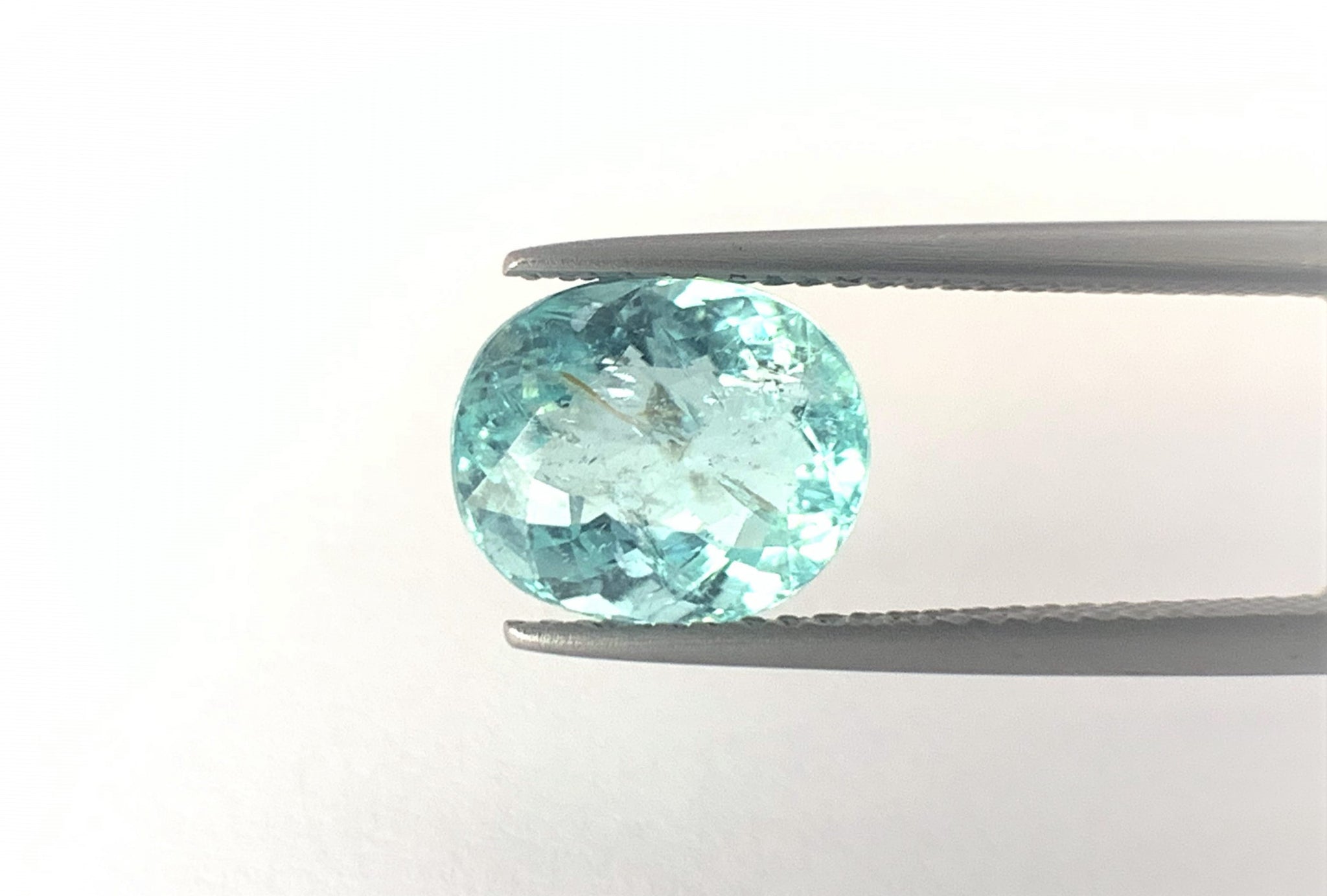 Natural Paraiba Tourmaline 2.98 CTS, Beautiful greenish Blue in color for Sale!