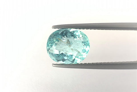 Natural Paraiba Tourmaline 2.98 CTS, Beautiful greenish Blue in color for Sale!