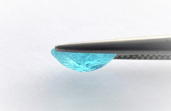 Natural Paraiba Tourmaline 1.88 CTS, Strong Neon Blue with its own characteristics.