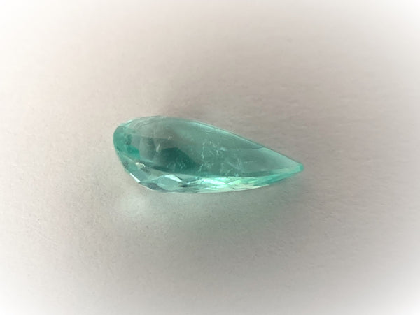 Natural Paraiba Tourmaline 3.01 CTS, Bluish Green in tone with high clarity and luster for sale!