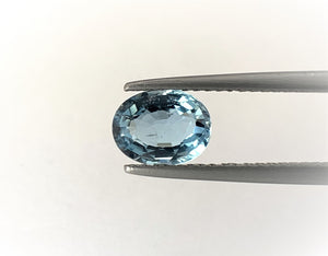 Natural Aquamarine 0.955 CTS, Beautiful Blue for sale!