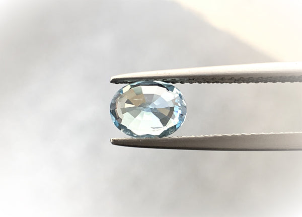 Natural Aquamarine 0.955 CTS, Beautiful Blue for sale!