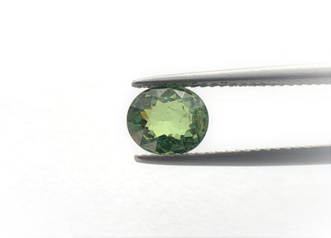 Natural Demantoid Garnet 1.40 CTS, Superb luster with great cutting for sale!