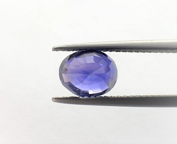 Natural Violet Sapphire 2.75 cts, Oval shaped for sale!