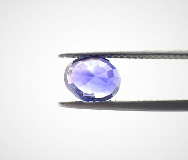 Natural Violet Sapphire 2.75 cts, Oval shaped for sale!