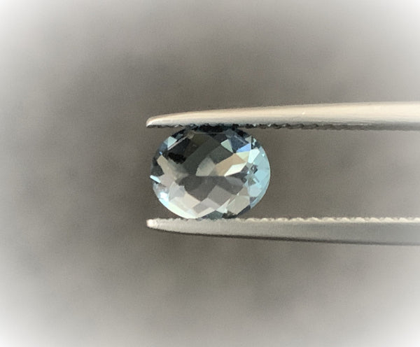 Natural Blue Topaz 1.51 CTS, Strong blue with beautiful cut and color for sale!