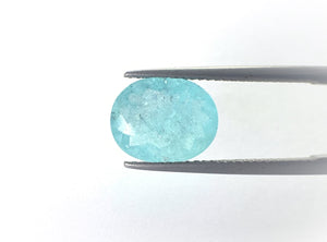 Natural Paraiba Tourmaline 2.67 CTS, Strong neon blue with their own characteristics for sale!