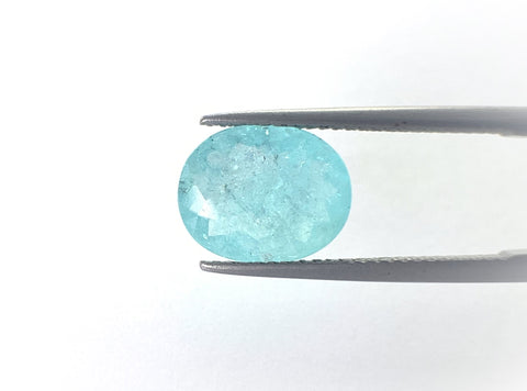 Natural Paraiba Tourmaline 2.67 CTS, Strong neon blue with their own characteristics for sale!