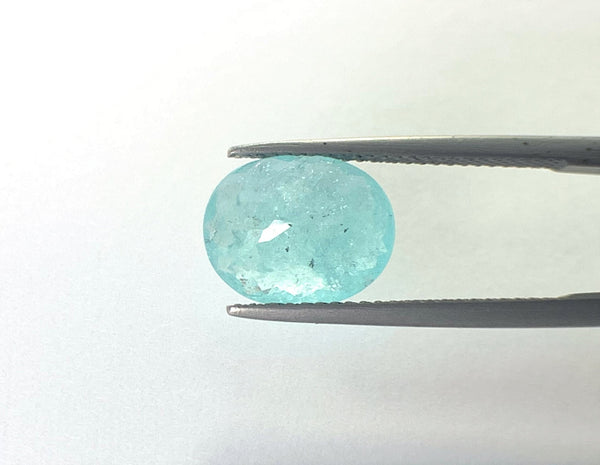 Natural Paraiba Tourmaline 2.67 CTS, Strong neon blue with their own characteristics for sale!