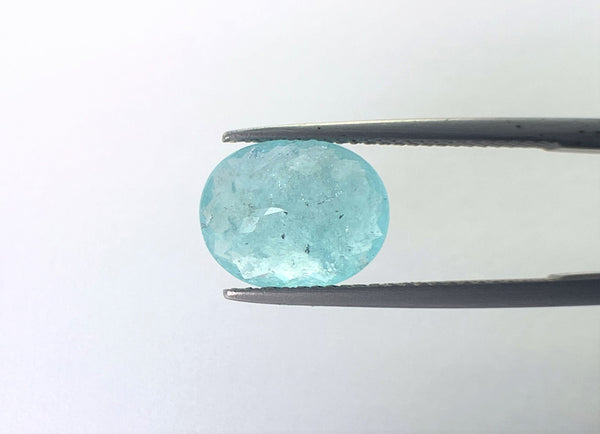 Natural Paraiba Tourmaline 2.67 CTS, Strong neon blue with their own characteristics for sale!