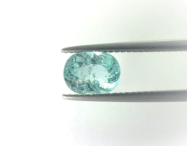 Natural Paraiba Tourmaline 1.64 CTS, Excellent cut and clarity with the hue of neon blue for sale!