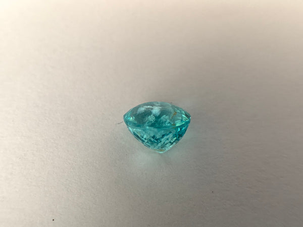 Natural Paraiba Tourmaline 3.82 CTS, Beautiful Oval shaped Stone with strong neon blue hue for Sale!